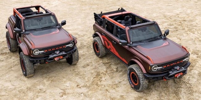 Ford презентував екстремальні версії позашляховика Bronco