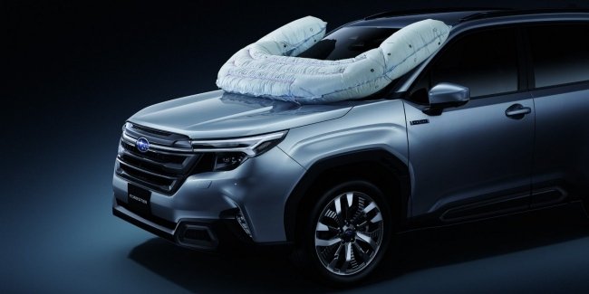 Автомобілі Subaru отримають подушки безпеки для велосипедистів