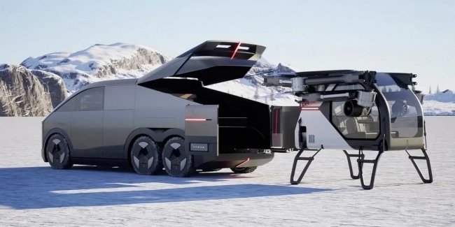 XPeng планує продавати гібрид пікапа і дрона вже у 2026 році