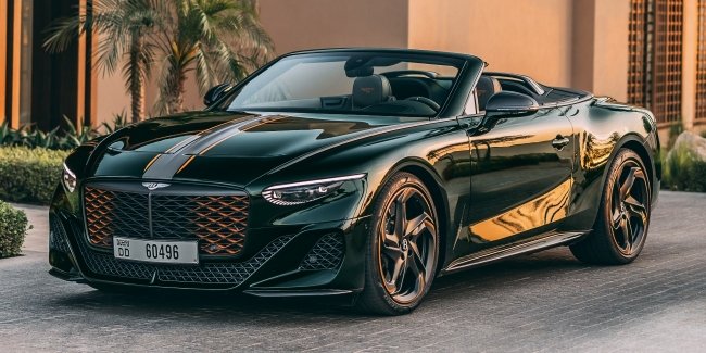 У Дубаї представлено лімітований Bentley Batur Convertible