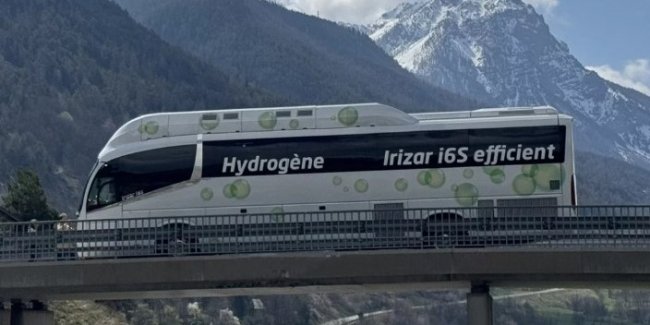 Irizar показав рекордний запас ходу для водневих автобусів