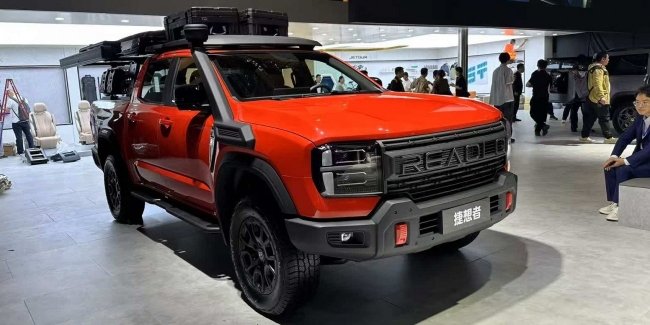 Повністю розсекречено брутальний рамний пікап Jetour