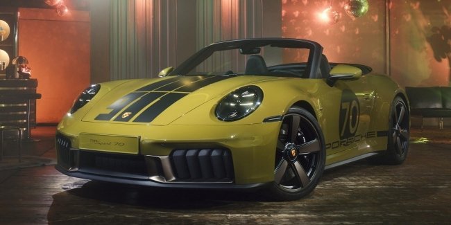 Представлено Porsche 911 Spirit 70 з гібридною силовою установкою і вінтажним декором