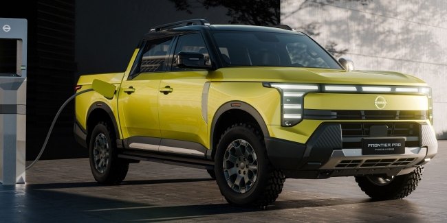 Пікап Frontier Pro став першим плагін-гібридом Nissan
