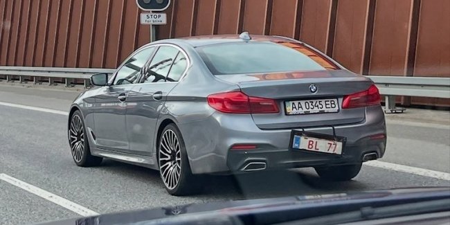 В Данії вкрали BMW та повішали на нього українські номерні знаки