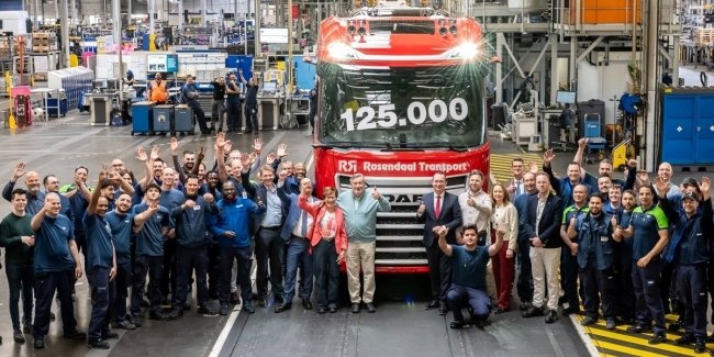 З конвеєра у рекордні терміни зійшла 125 000 вантажівка DAF нового покоління