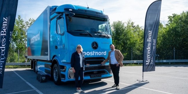 PostNord  ⳻ Mercedes-Benz eActros 600