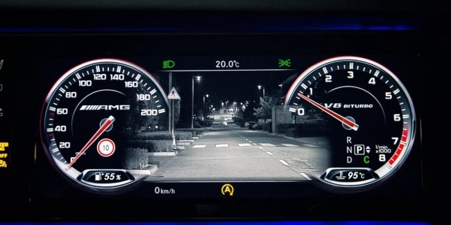 Mercedes-Benz       Night View Assist