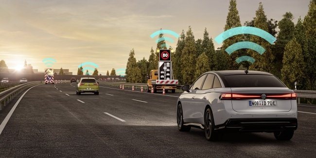 ��������� ����� ��� ������� ��������� Volkswagen � �������㳺� Car2X