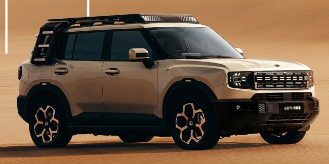 � ���� ������������ ����� Jetour Shanhai T1 AWD