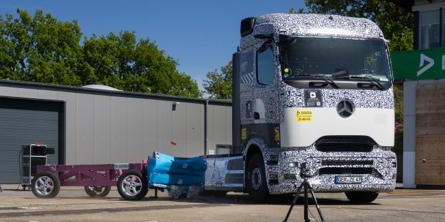 Mercedes-Benz eActros 600 ������ �������� ����-������