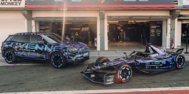 ����� Porsche Cayenne Electric ����������� �������㳿 Formula E