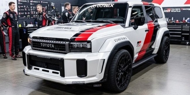 ����� Toyota Land Cruiser Prado ����������� �� ������� ��������� ����