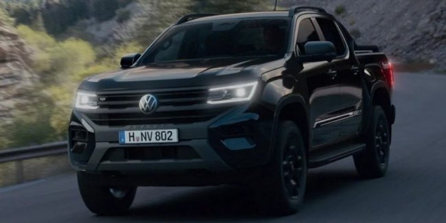 Volkswagen Amarok ����������� � ����� Dark Label
