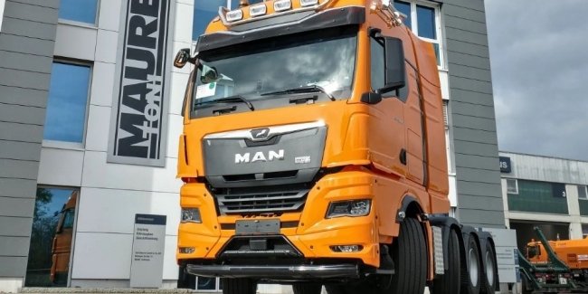 MAN TGX ����������� �� �������������� �����