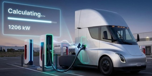 Tesla �������� ������ ��������� ������� ��������� Semi