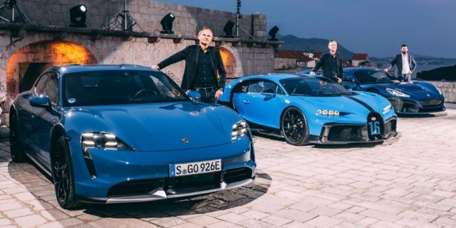 �������� ��������� ������ �������� ������ Porsche � Bugatti Rimac