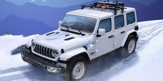Jeep Wrangler ������� ���������� ����� Snow Trace
