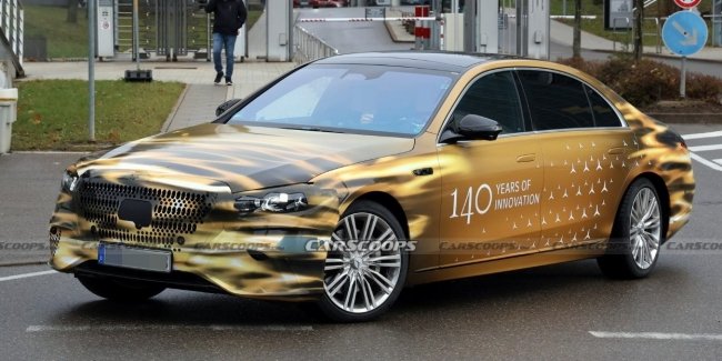 Mercedes-Benz EQS �� ��������� ���������, ���� ���� ����� ���� ����� �� S-Class
