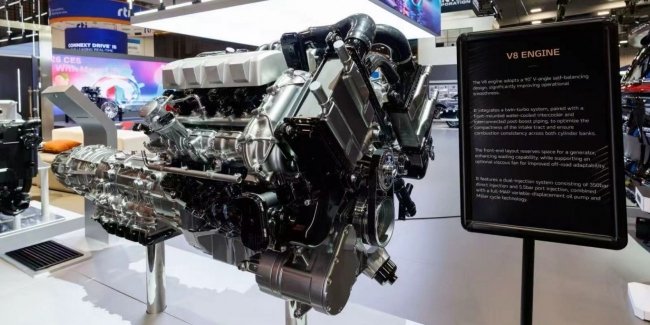 Great Wall Motor ������� �� �������� CES 2026 ��� 4-������� ������ V8