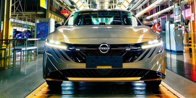 � ���� ���������� ����������� ������ Nissan Sylphy