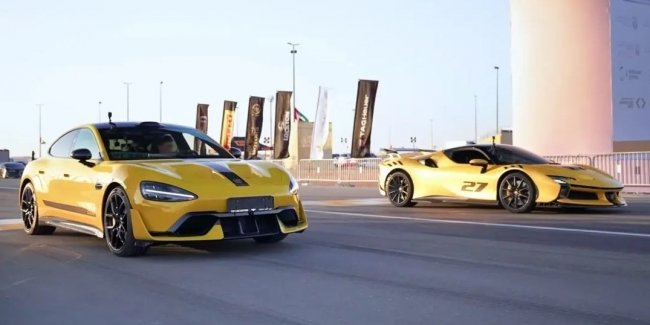 Xiaomi SU7 Ultra ������ Ferrari SF90 XX �� ������� ���� � ���-���