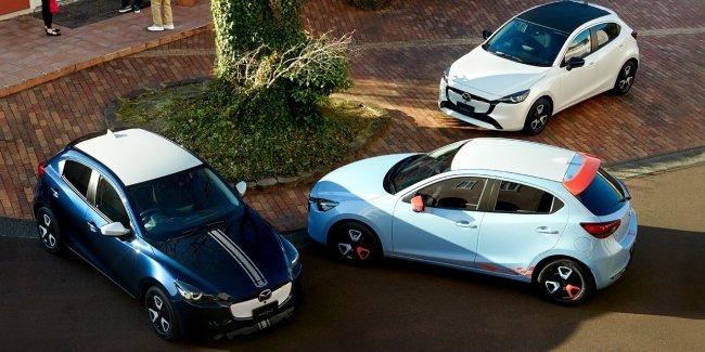 Mazda �������� ����������� ������� Mazda2 � CX-3