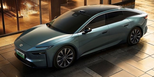 Toyota bZ7 �������� �� ������ �� �����