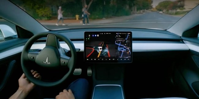 ��� ��������� ���� �� Tesla ����� FSD