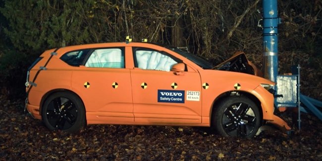 ����� ����������� �������� Volvo EX60 ������� � ����-����