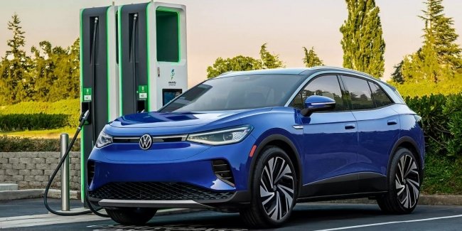 ����� ������������ Volkswagen ID.4 ����� ���������� ������