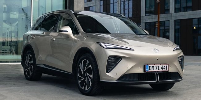 �� ������������ ����� �������� ������� ��������������� MG S6 EV