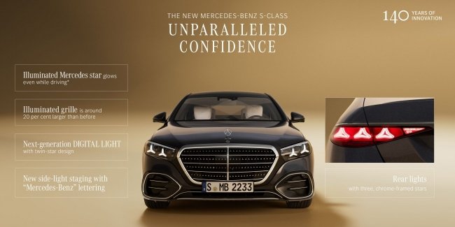 ����� Mercedes-Benz S-����� ������� �� 25 000 ������������� � ������ ���