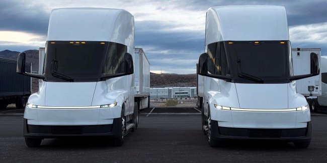 Tesla ������ ���������� ����������� ��������� Semi