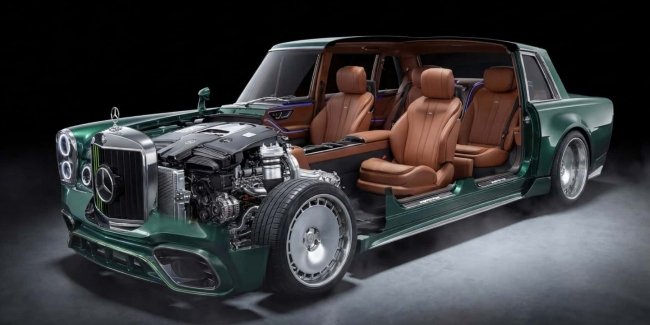 ������������ ���������������� � �������������� Mercedes-Benz 600