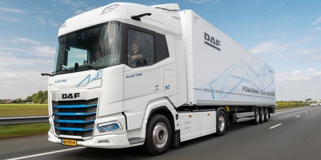 DAF XF Electric ������� �������� ���������� ����� ��������� ����