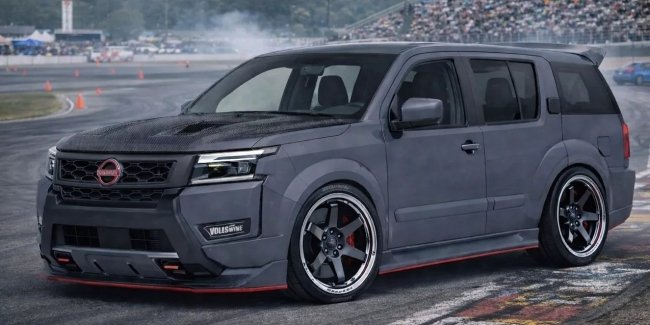 ��� ��������� Nissan Pathfinder ��������� �� �������� SEMA