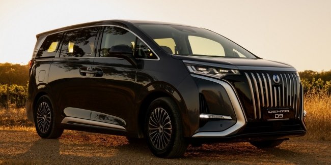 ����������� ������ Denza D9 �������� �� ����� �����