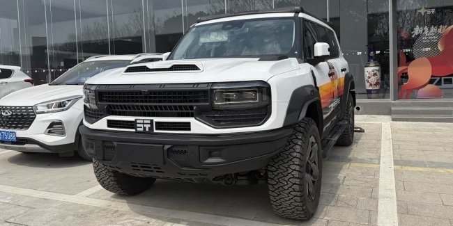 � ���� ������ �������� ��������� ���������� �� Jetour Zongheng G700