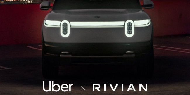 Uber ������� � ��������� ������������ Rivian