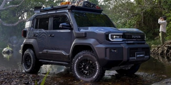 ����� Toyota Land Cruiser FJ �������� �� �����