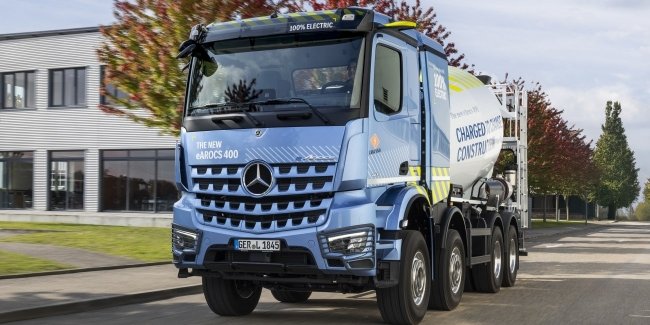 �� ����� �������� ��������� ��� ���������� Mercedes-Benz eArocs 400