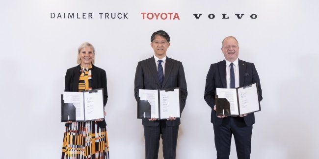 Toyota ���������� �� Daimler Truck �� Volvo Group � �������� �������� ��������