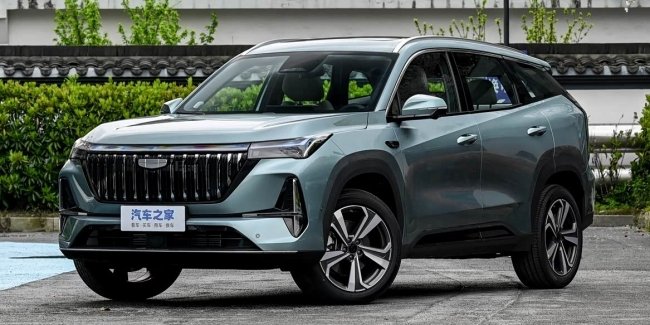 � ���� ������������ Geely Boyue L Little Blue Light Edition