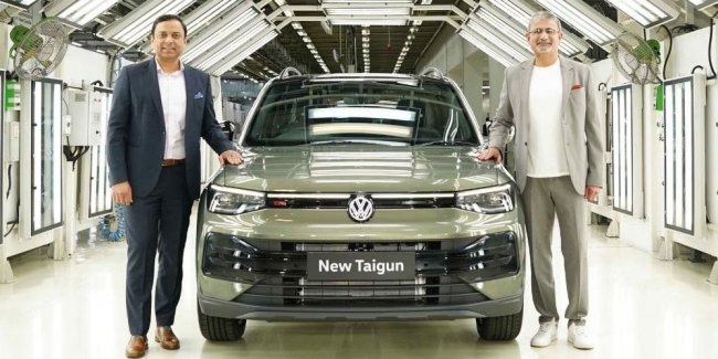 ����� Volkswagen Taigun ���� ������ �� Tiguan