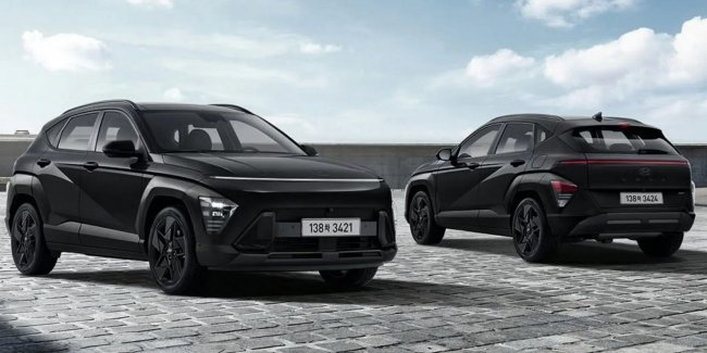 �������� Hyundai Kona ������� ���� ����� Black Exterior