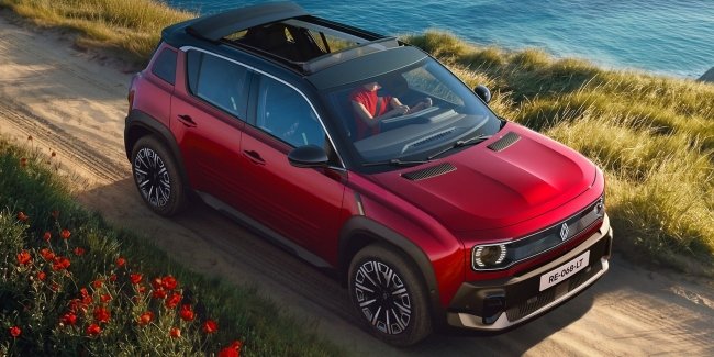 ����� Renault 4 ������� ����� � �������� �����