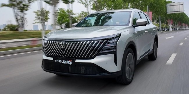 � ���� ������ �������� ���������� �� ����� �������� Changan CS75PLUS