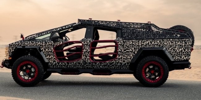 ϳ��� Tesla Cybertruck ������� ������������ �����