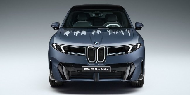 BMW ����������� iX3 Flow Edition �� �������㳺� E Ink